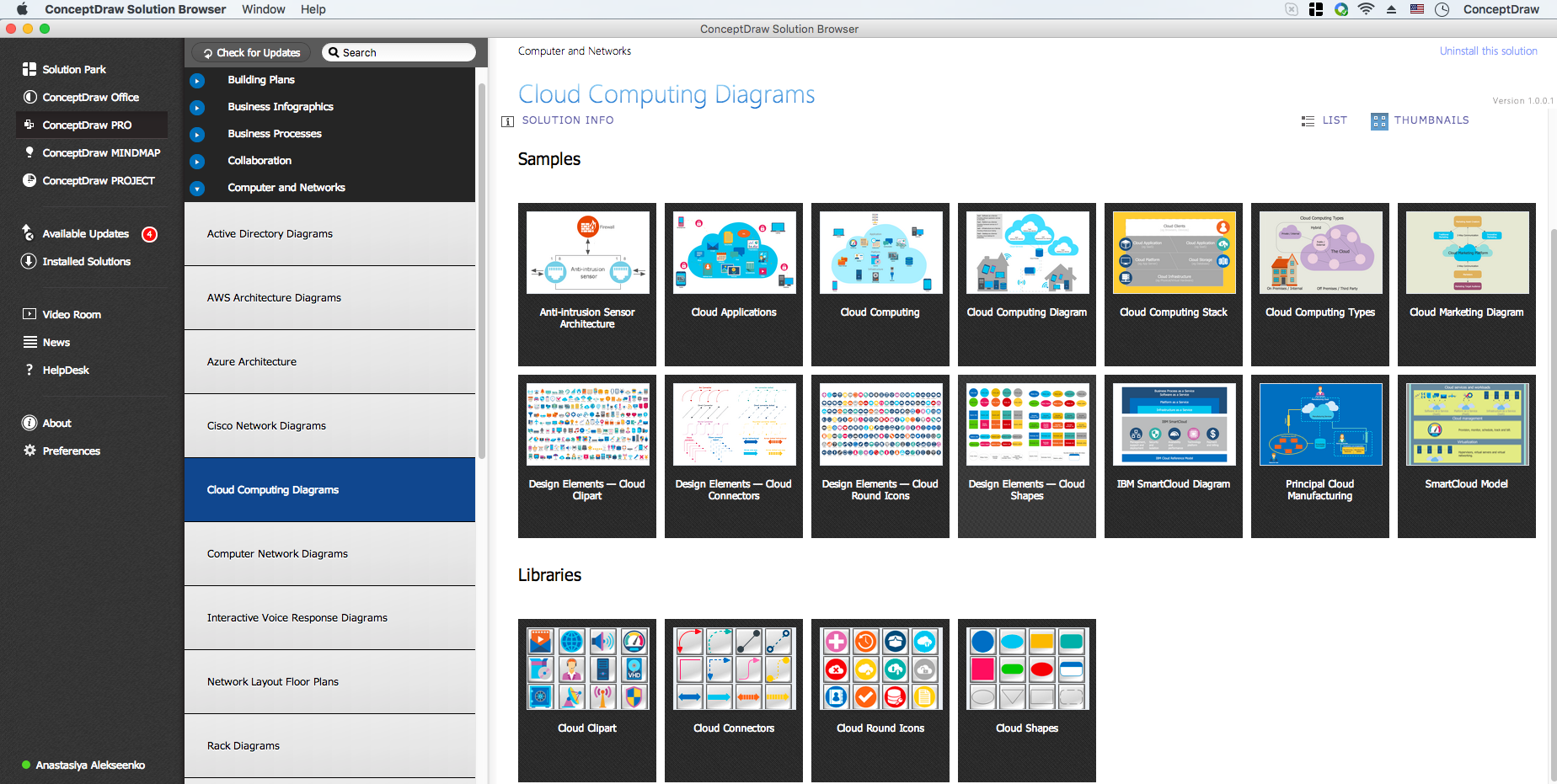Cloud Computing Diagrams Solution in ConceptDraw STORE