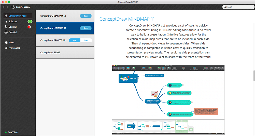 ConceptDraw STORE — ConceptDraw Applications *