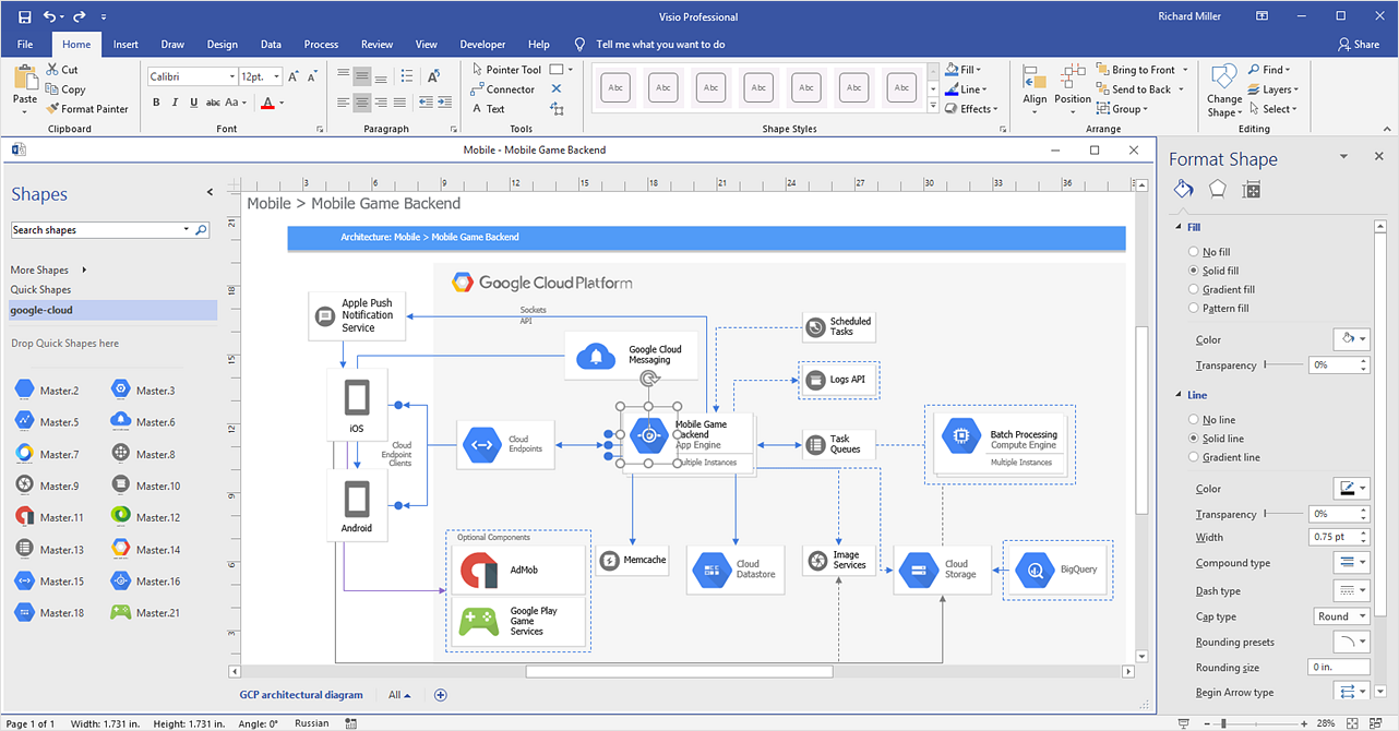 How to Export ConceptDraw DIAGRAM  to MS Visio