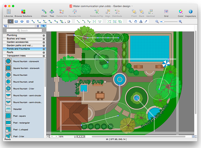 Garden Stencils For Visio | Fasci Garden