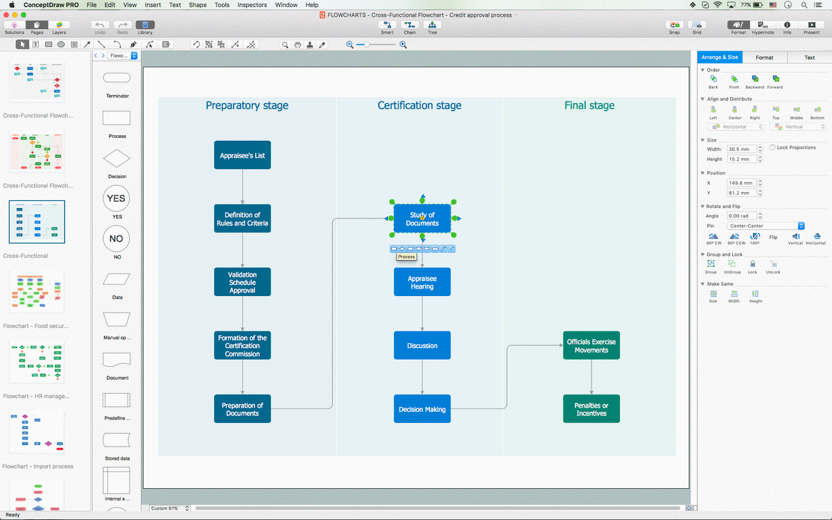 best apps for making a flowchart mac