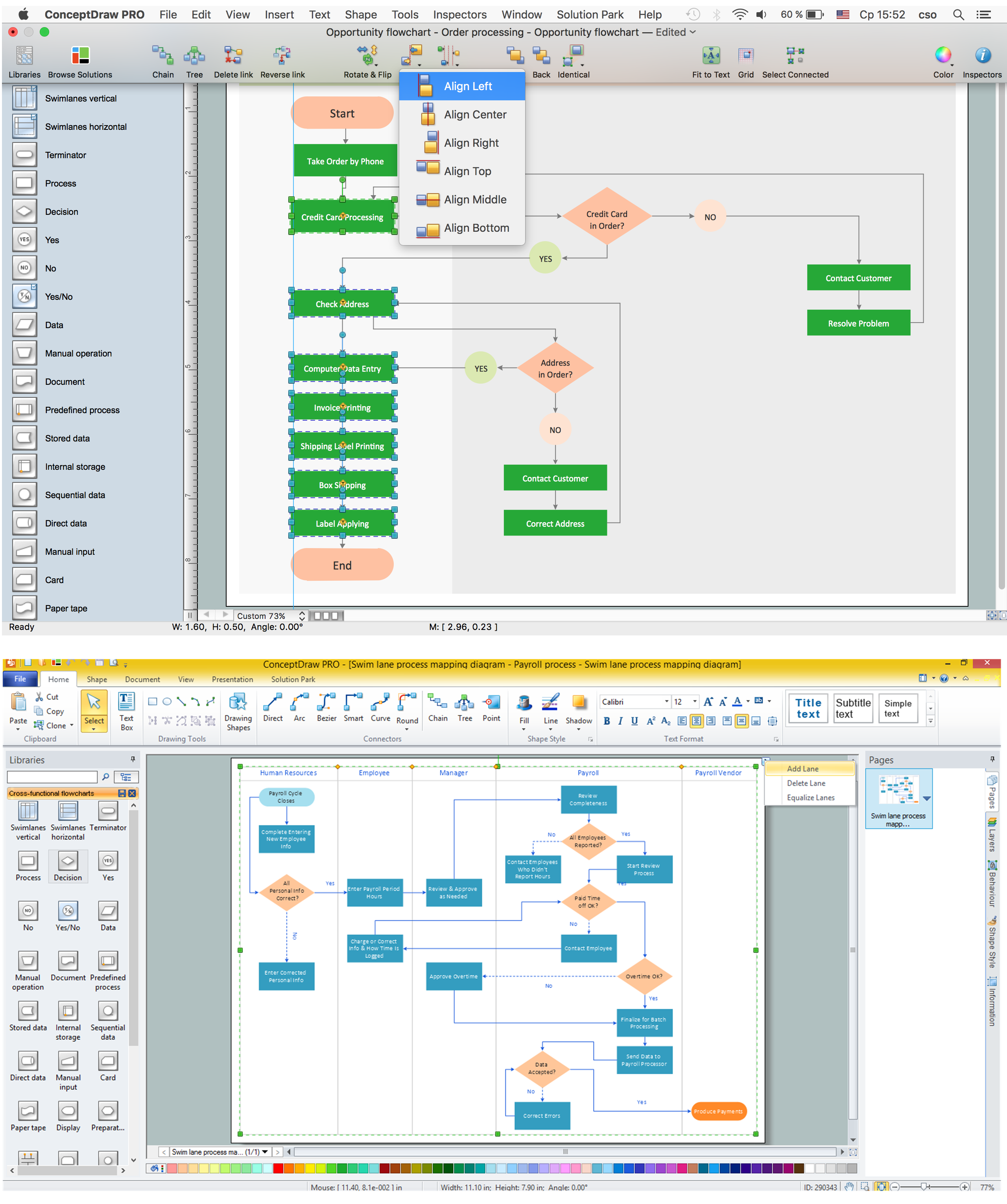 Job Flow Chart