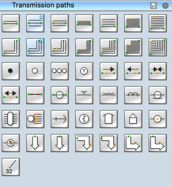 Electrical Symbols — Transmission Paths Electrical Symbols — Transmission Paths