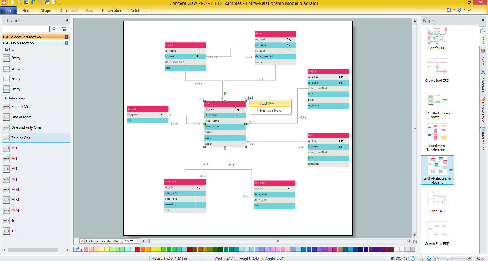 Relationship Chart Software