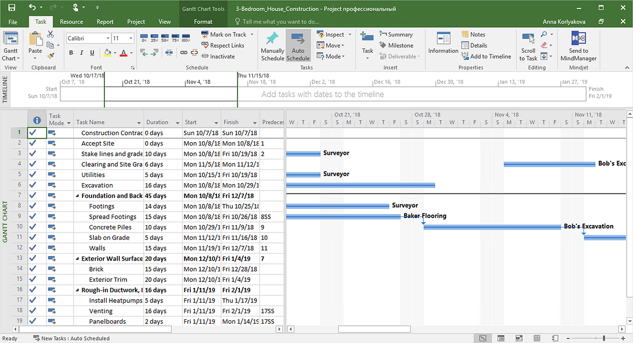 How to Convert a Mind Map into MS Project