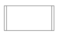 Predefined process flowchart symbol representing a reusable subprocess