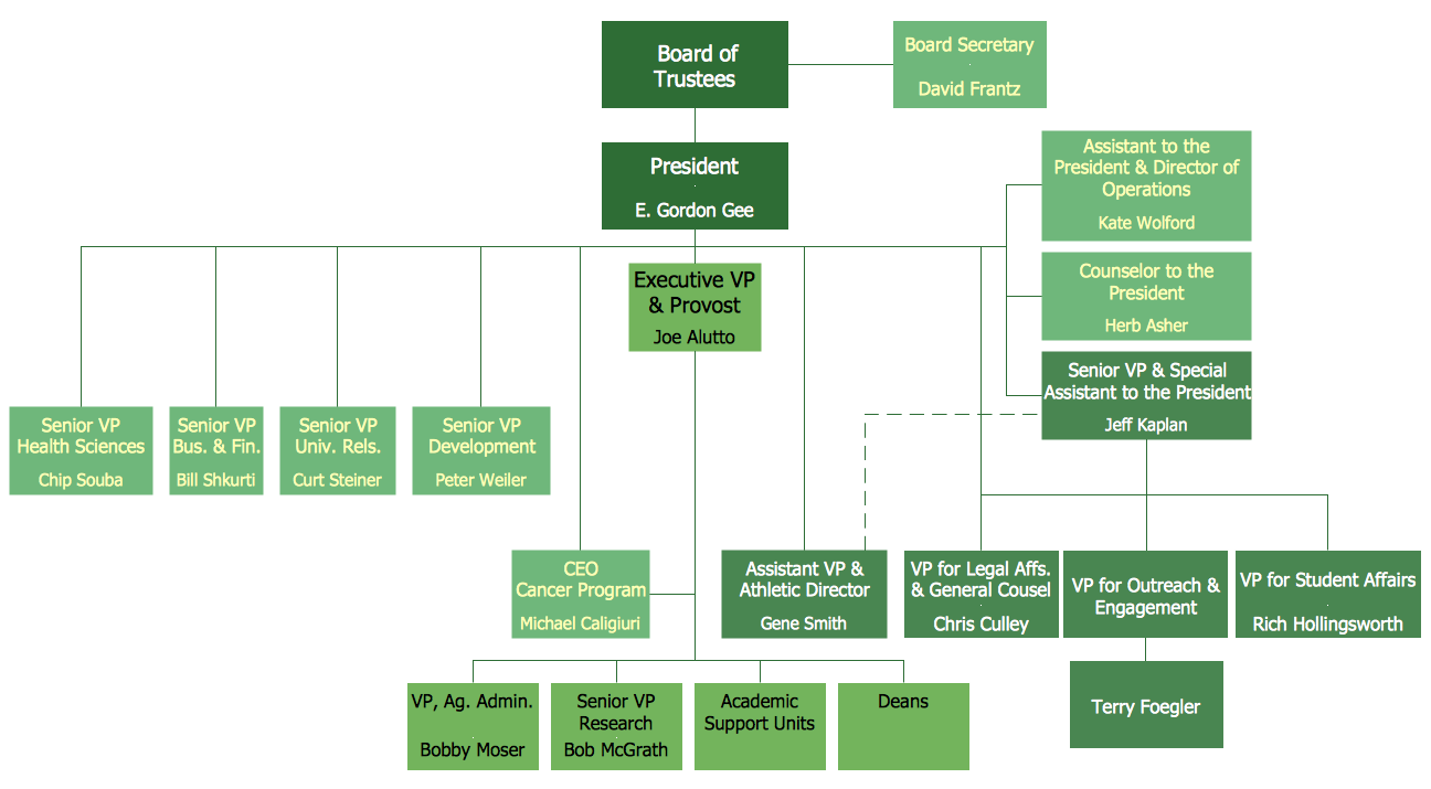 Example Of Functional Chart