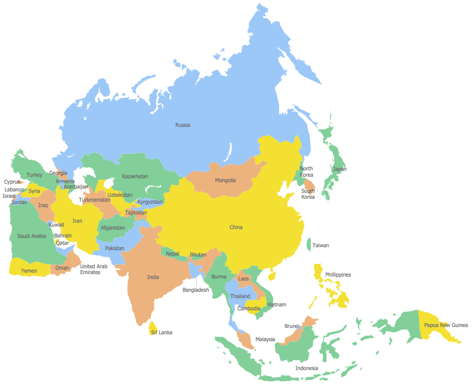 Geo Map - Asia Geo Map - Asia