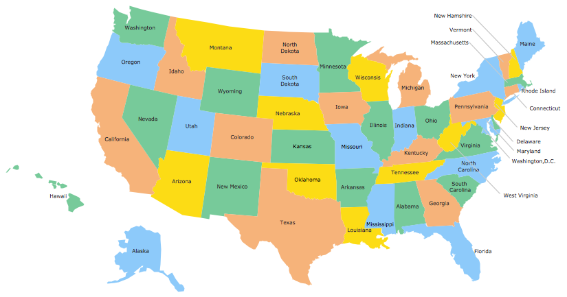 Geo Map - USA