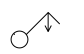 Electrical symbols Pull-cord switch