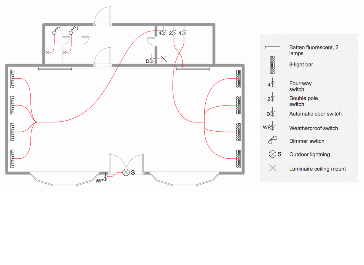 House Electrical Plan, Example Of Wiring Diagram For House