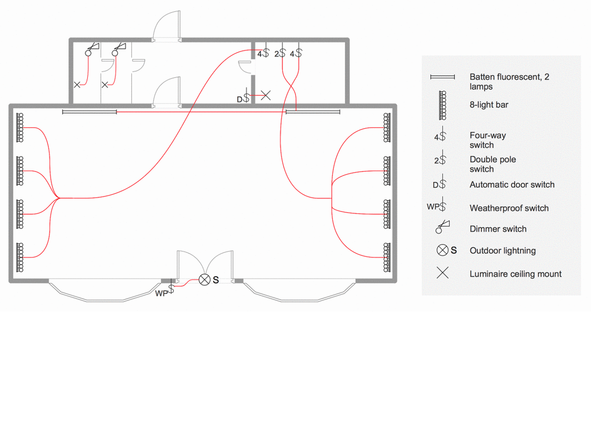 Floor Plan Design For Electrical Wiring