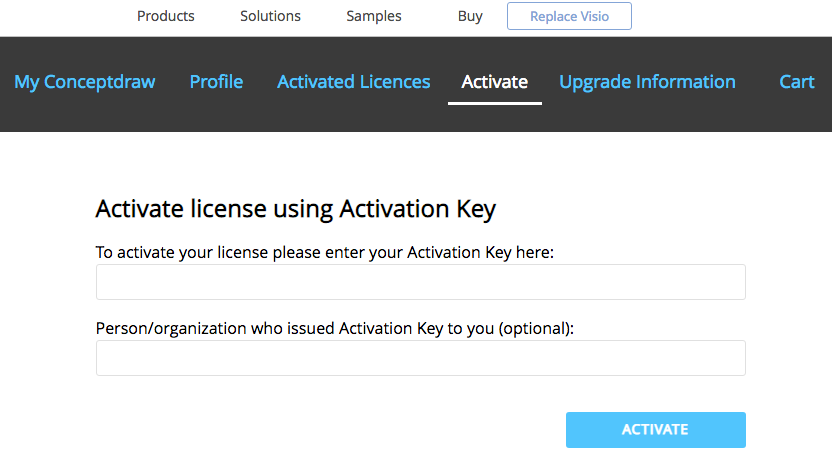 activate ConceptDraw