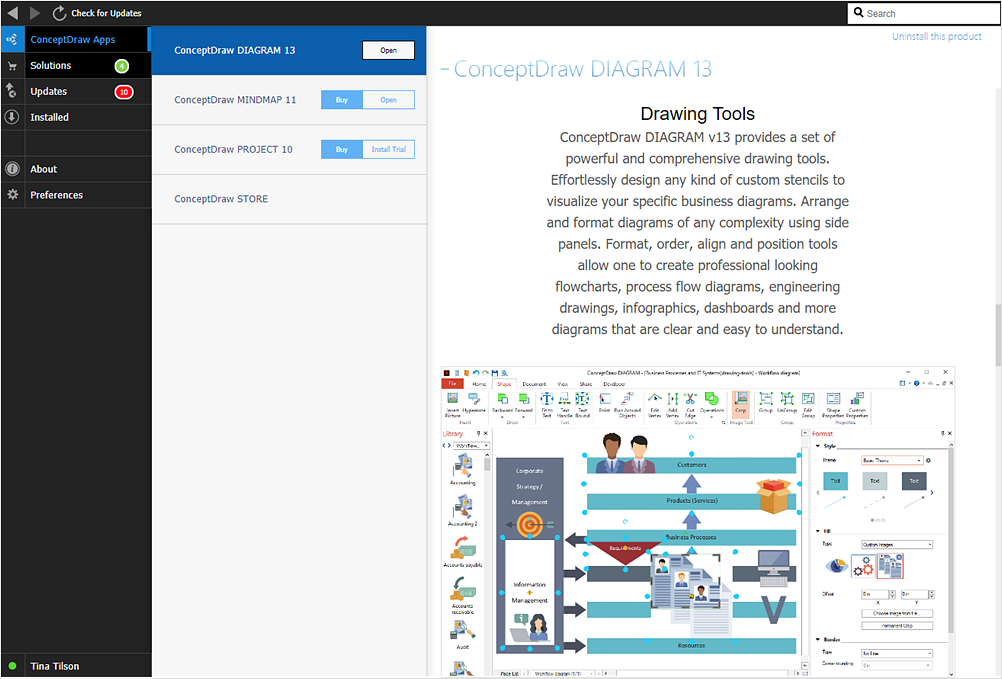 How to Activate ConceptDraw After Purchasing from the Web Store