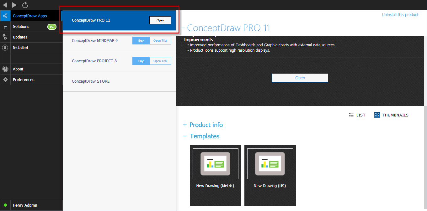 ConceptDraw software active license