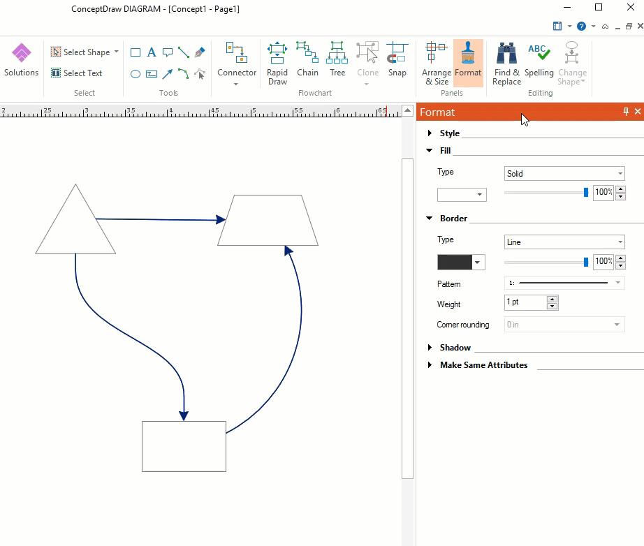 how-to-connect-objects-in-diagram-on-windows