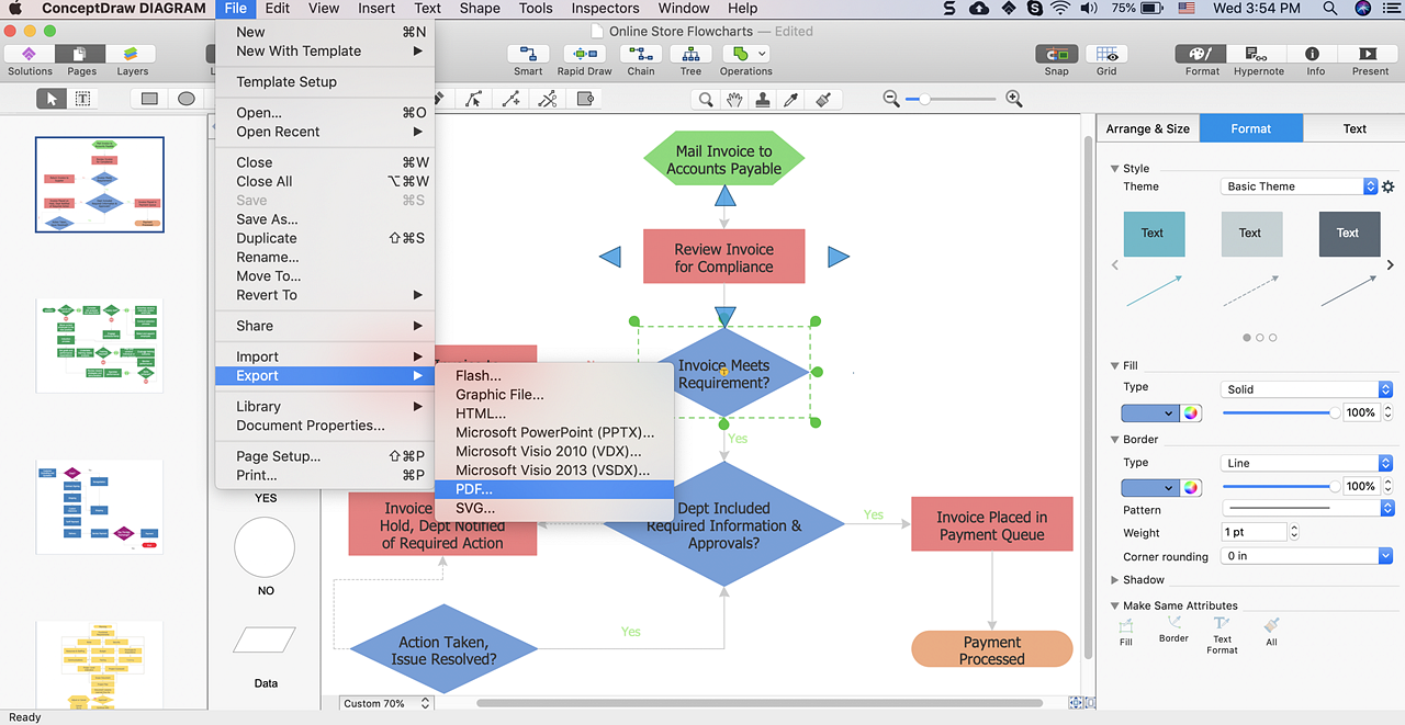 Computer Flow Chart Pdf