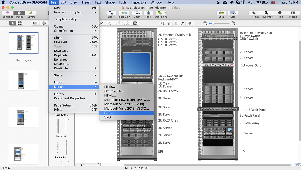 rack-diagram-export-to-pdf