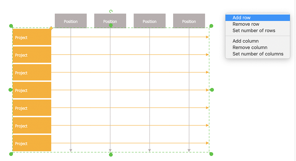 Matrix  organizational chart