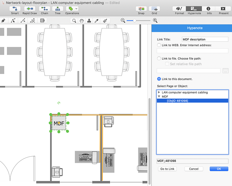 Creating a Network Layout Floor Plan ConceptDraw HelpDesk