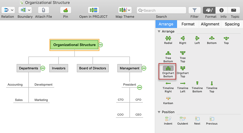 Cto Organization Chart