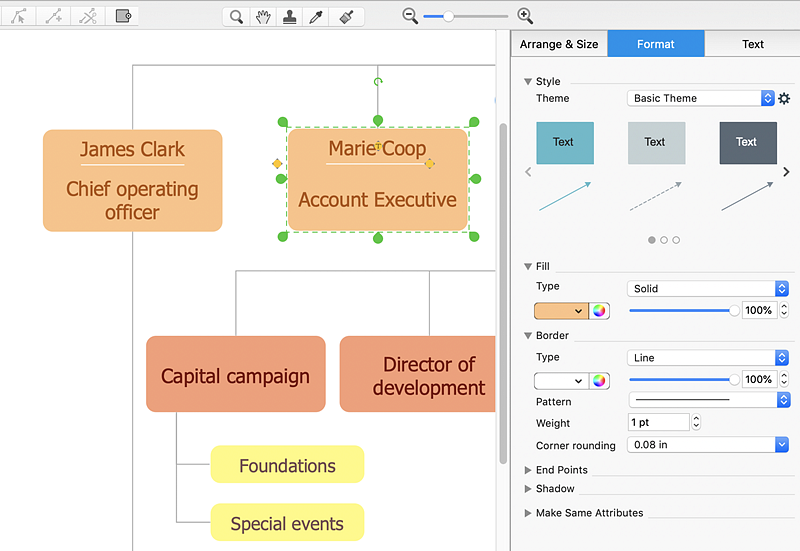 Capital Campaign Organizational Chart