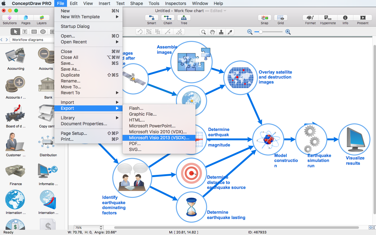 How To Create Workflow Diagram In Excel - Design Talk