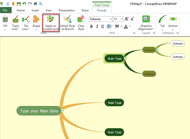 mind-map-style