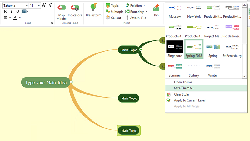 mind-map-style