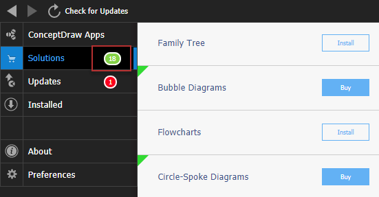 Download ConceptDraw Solutions 