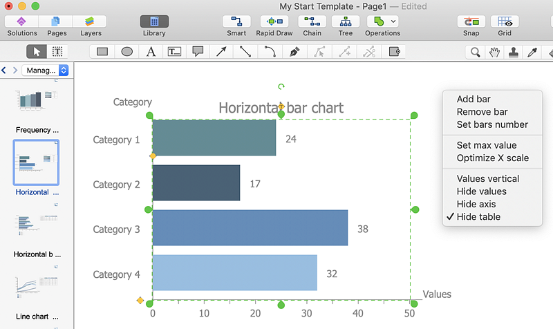 management-infographics-chart