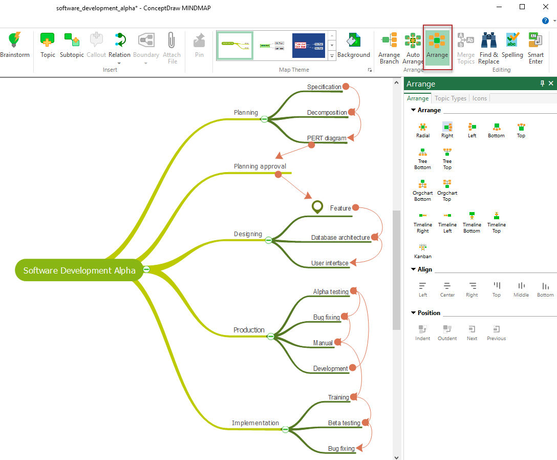 conceptdraw-mindmap-window