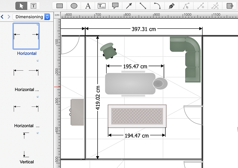 Creating A Spa Floor Plan Conceptdraw Helpdesk