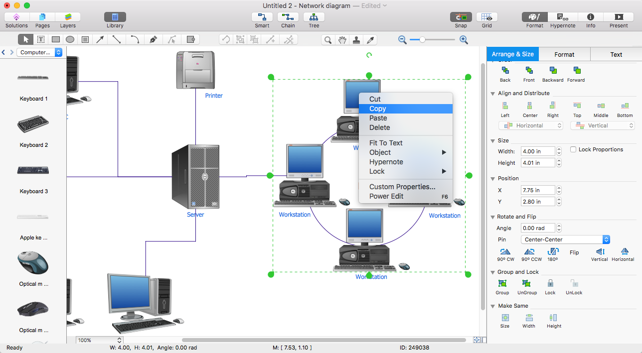 Add a Computer Network Diagram to MS Word | ConceptDraw ...