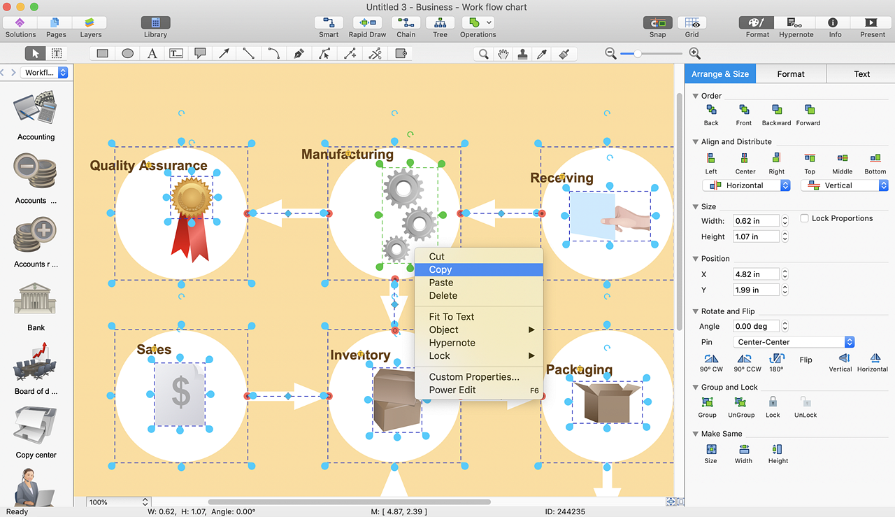 Add a Workflow Diagram to MS Word | ConceptDraw HelpDesk