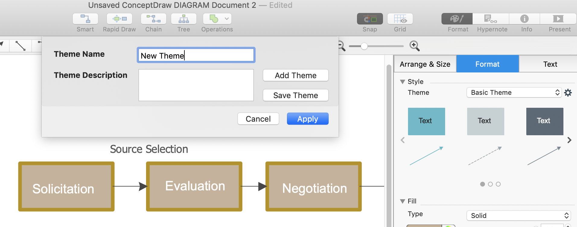 conceptdraw-style-themes