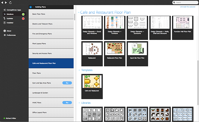 Download and Install paid solution from ConceptDraw Solution Park