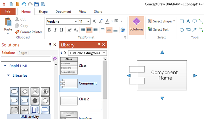 make uml diagram