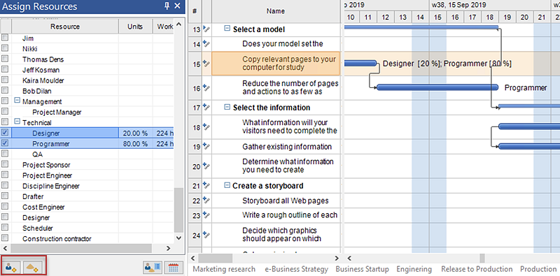 conceptdraw-project-assign-resources