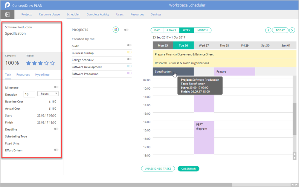 How to View Tasks of Multiple Projects Using Scheduler