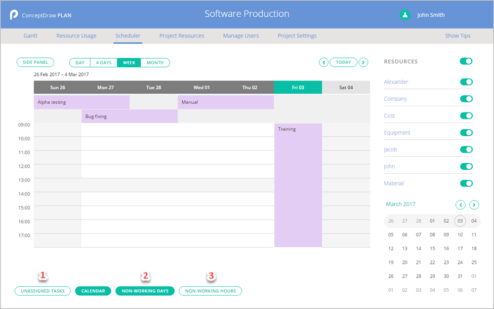 How to View Resource Tasks