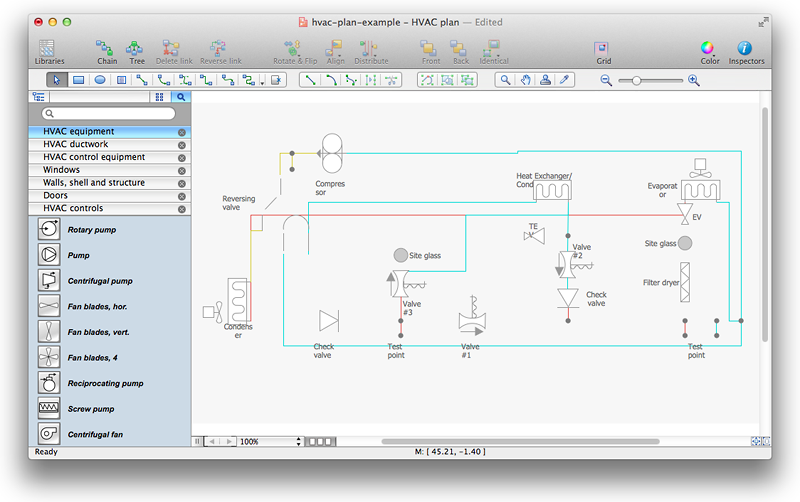 HVAC Floor Plan