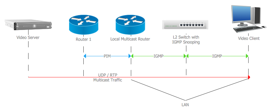 Internet Group Management Protocol (IGMP). <br>Computer and Network Examples *