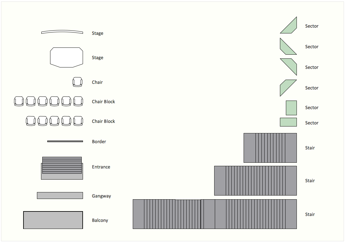 Cafeteria Seating Chart Template from www.conceptdraw.com