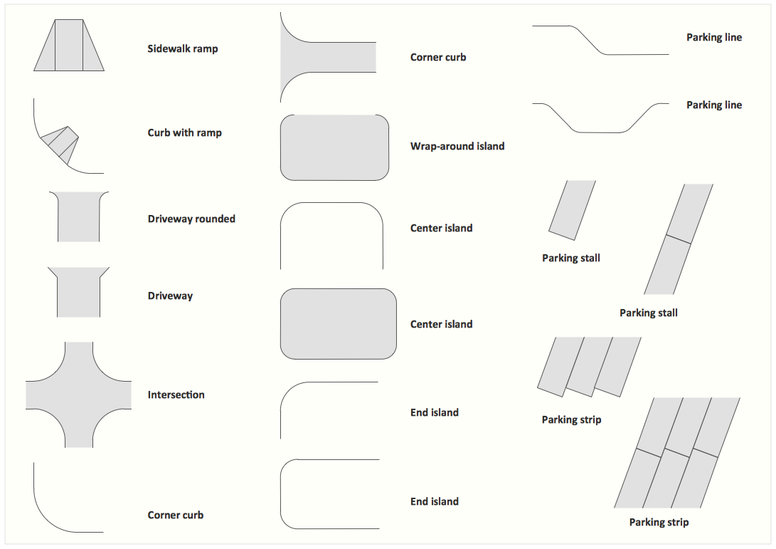 Interior Design Site Plan Design Element