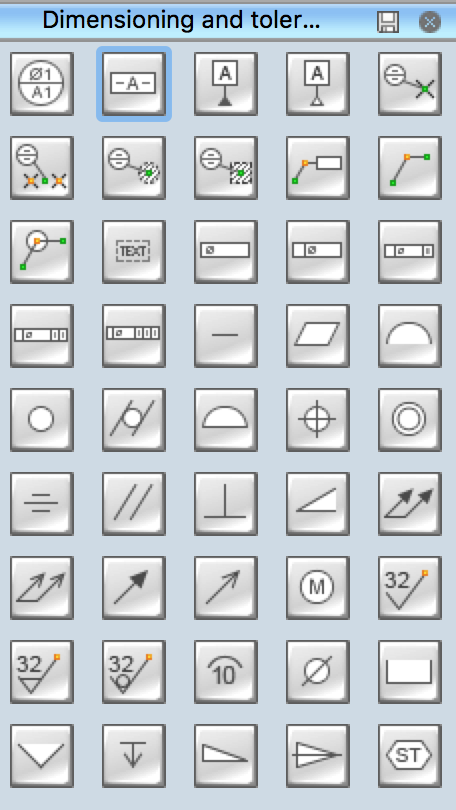 Mechanical Drawing Symbols