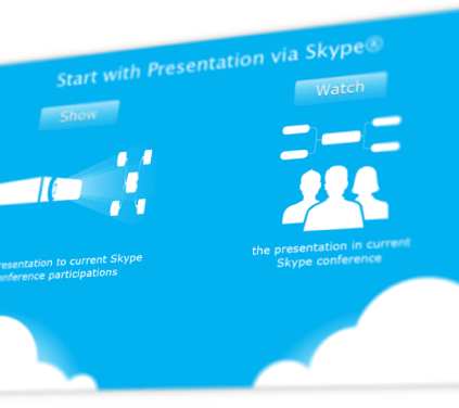 mindmap collaboration, presentation via skype, great professional business presentation