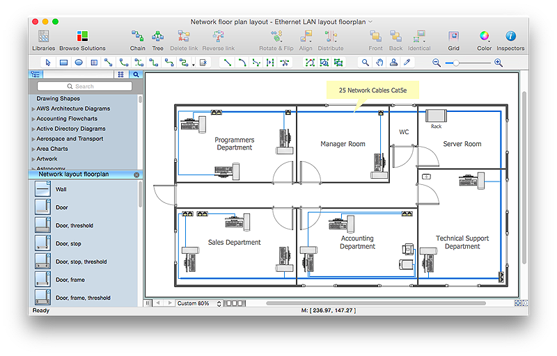 Net plan. План квартиры в Визио. План помещения в VISUO. План здания в Visio. MS Visio схема помещения.