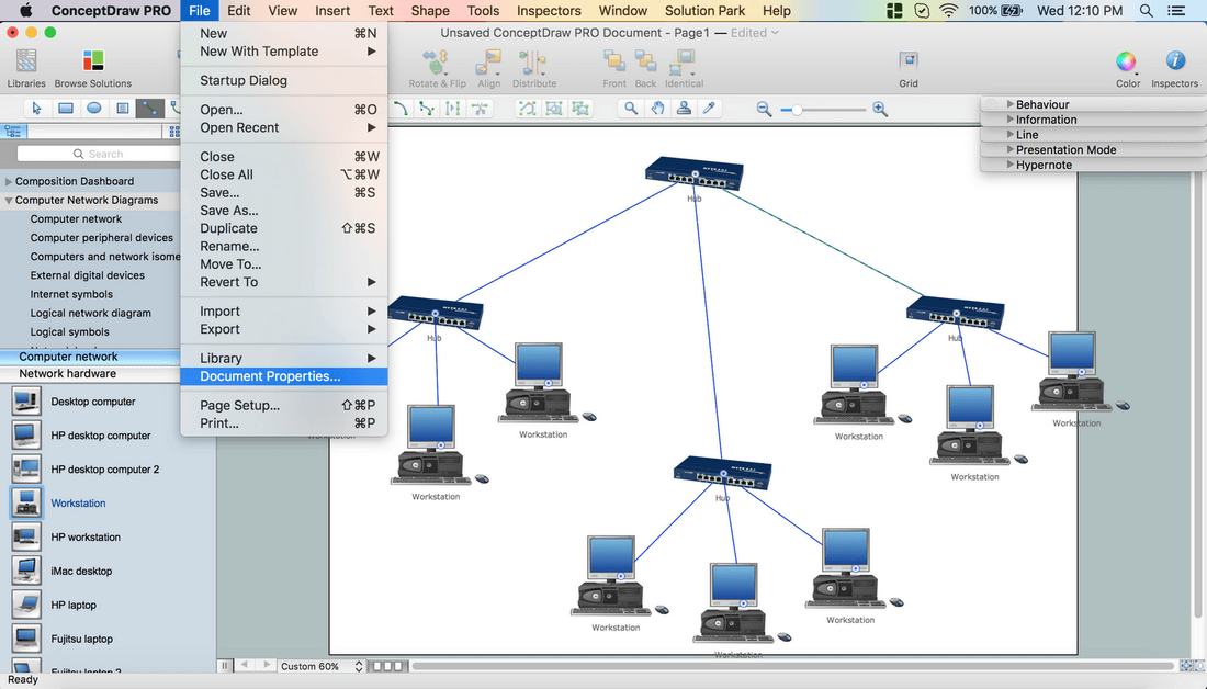 How To Create Network Topology Diagram