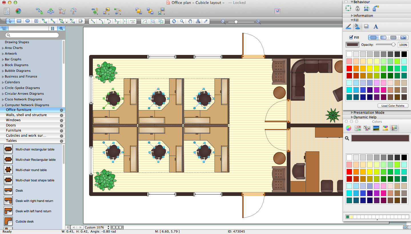 Office Layout  Software  Create Great Looking Office Plan  